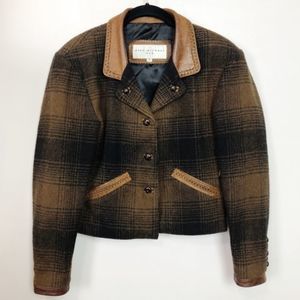 Vintage Alan Michael Western Plaid Blazer